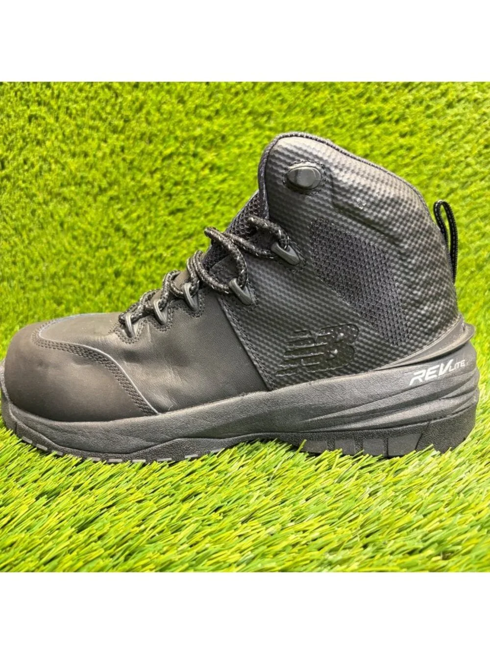 New Balance 989v1 EH SR Mens Size 7.5 Black Composite Toe Safety Work Boots